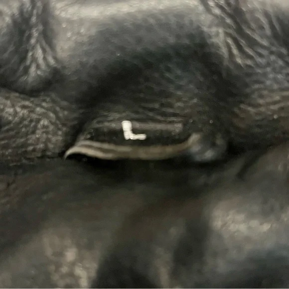 Women's Black International Leather Jacket Size Large - Picture 3 of 6